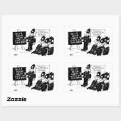 警察養成所 長方形シール (シート)