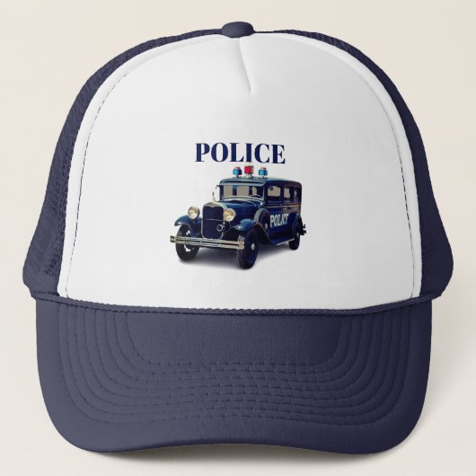 警察 キャップ (正面)