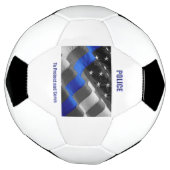 警察 サッカーボール (回転)