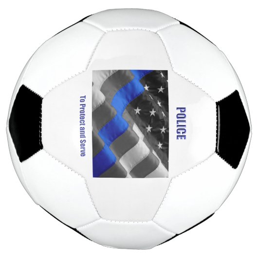 警察 サッカーボール (回転)