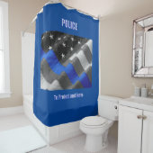 警察 シャワーカーテン (インサイチュ)