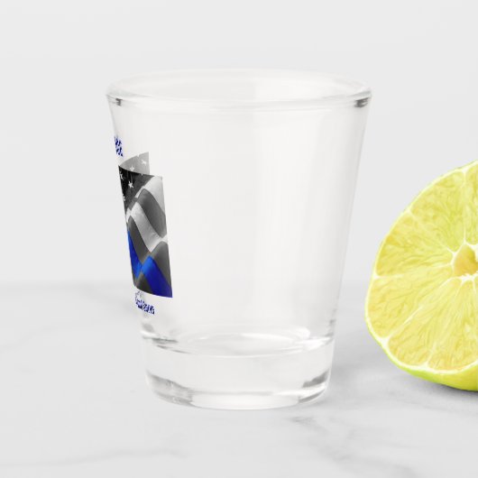 警察 ショットグラス (右)