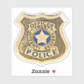 警察 シール (シート)