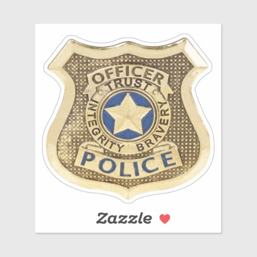 警察 シール (シート)