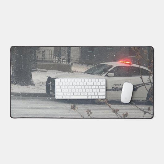 警察 デスクマット (キーボード&マウス)