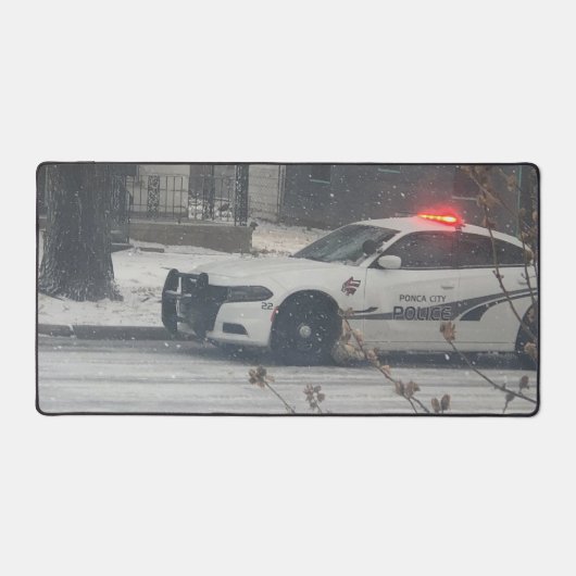 警察 デスクマット (正面)