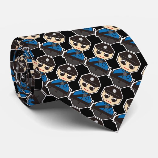 警察 ネクタイ (ロール)