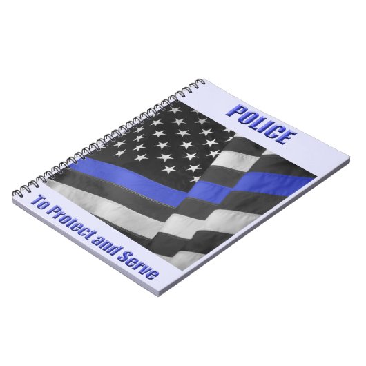 警察 ノートブック (左側)