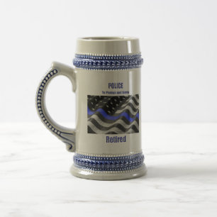 警察 ビールジョッキ