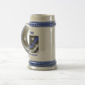 警察 ビールジョッキ (正面左)