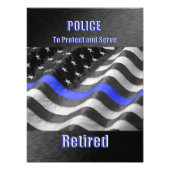 警察 フォトプリント            (正面)