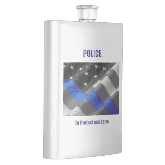 警察 フラスク (右)