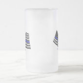 警察 フロストグラスビールジョッキ (中央)