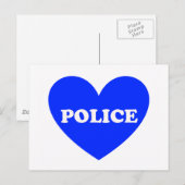 警察 ポストカード (正面/裏面)