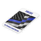 警察 マグネット (左側)