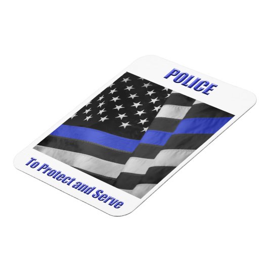 警察 マグネット (左側)