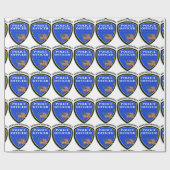 警察 ラッピングペーパー (フラット)