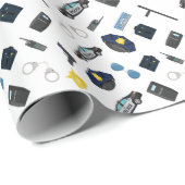 警察 ラッピングペーパー (ロールコーナー)