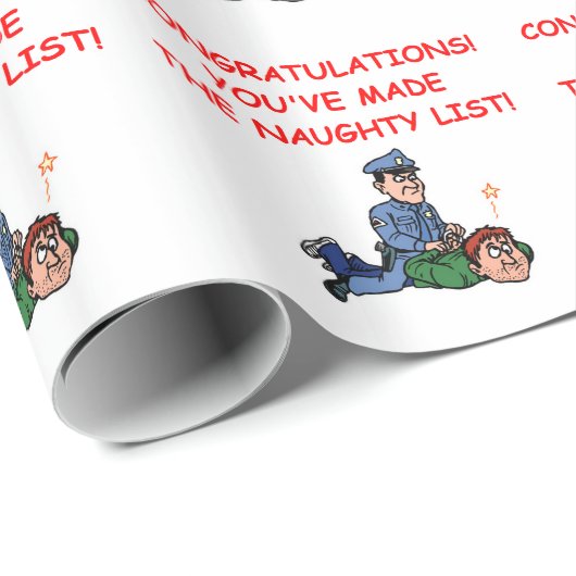 警察 ラッピングペーパー (ロールコーナー)