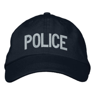 警察 刺繍入りキャップ