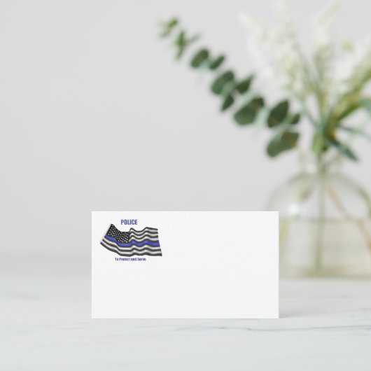 警察 名刺 (スタンド正面)