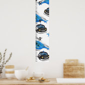 警察、救急車、火災の澄ん生長図 ポスター (キッチン)