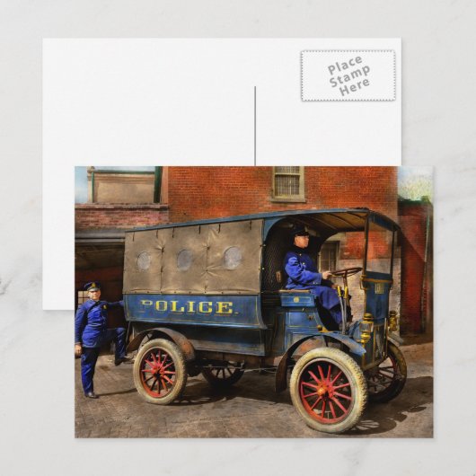 警察 – 水車1919 ポストカード (正面/裏面)