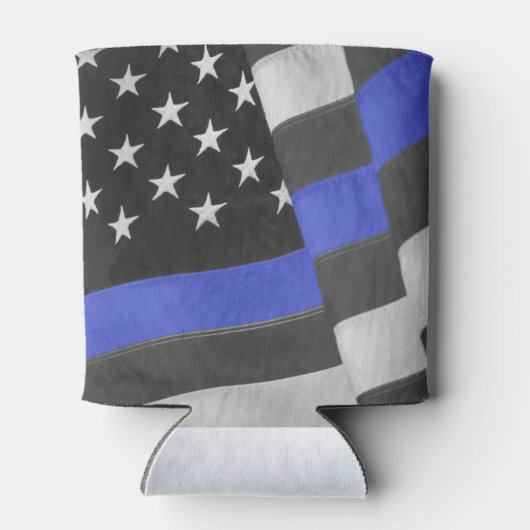 警察 缶クーラー (裏面)