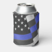 警察 缶クーラー (缶裏面)