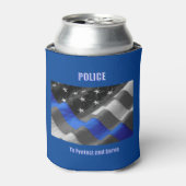警察 缶クーラー (缶正面)