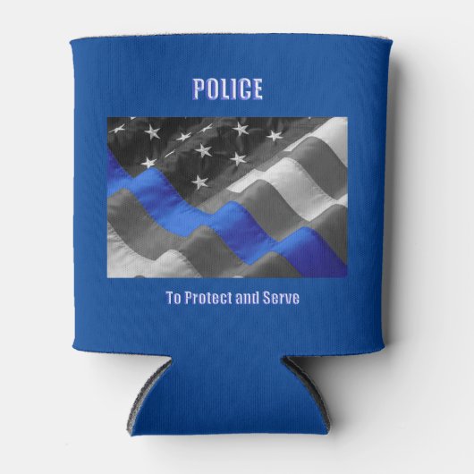 警察 缶クーラー (正面)