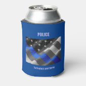 警察 缶クーラー (缶裏面)