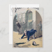 警察!警察!宋本の表紙, c.1865 ポストカード (正面/裏面)