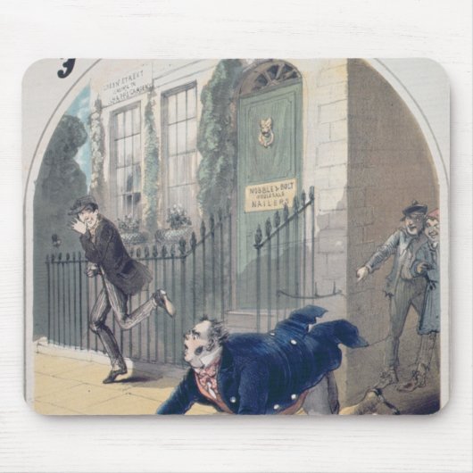 警察! 警察! 歌の表紙、c.1865 マウスパッド (正面)
