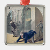 警察! 警察! 歌の表紙、c.1865 メタルオーナメント (正面)