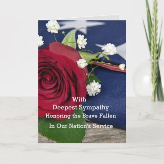 警察 – 軍隊共感書 カード (正面)