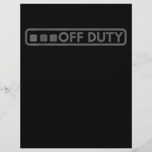 警察・軍・法執行機関のオフデューティに最適 チラシ (正面)
