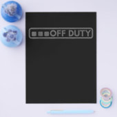 警察・軍・法執行機関のオフデューティに最適 チラシ (シングル)