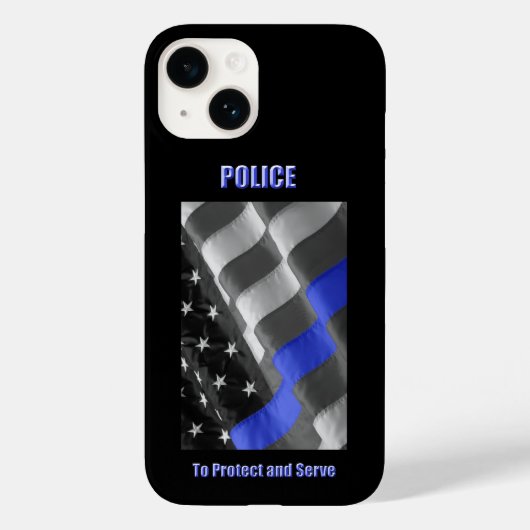 警察 Case-Mate iPhoneケース (裏面)