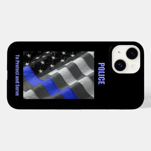 警察 Case-Mate iPhoneケース (裏面 (横))
