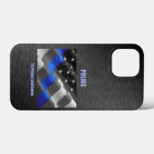 警察 Case-Mate iPhoneケース (裏面 (横))