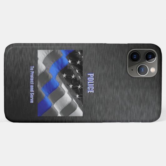 警察 Case-Mate iPhoneケース (裏面(横))