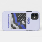 警察 Case-Mate iPhoneケース (裏面(横))