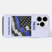 警察 iPhoneケース (裏面横)