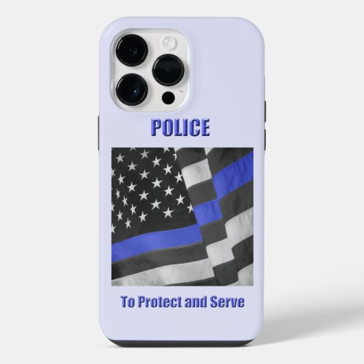 警察 iPhoneケース (裏面)
