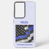 警察 SAMSUNG GALAXYケース (裏面)