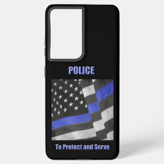 警察 SAMSUNG GALAXY S21 ULTRAケース