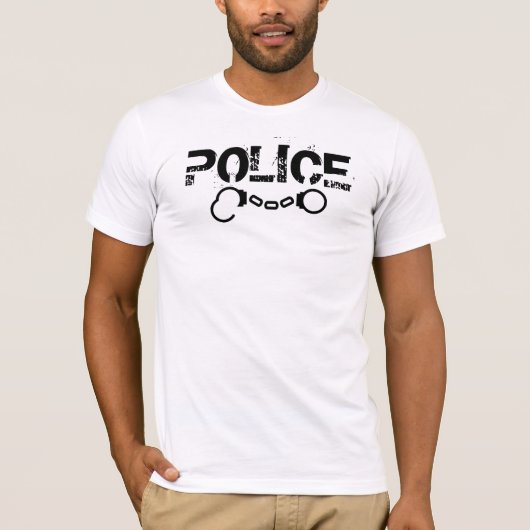 警察 Tシャツ (正面)