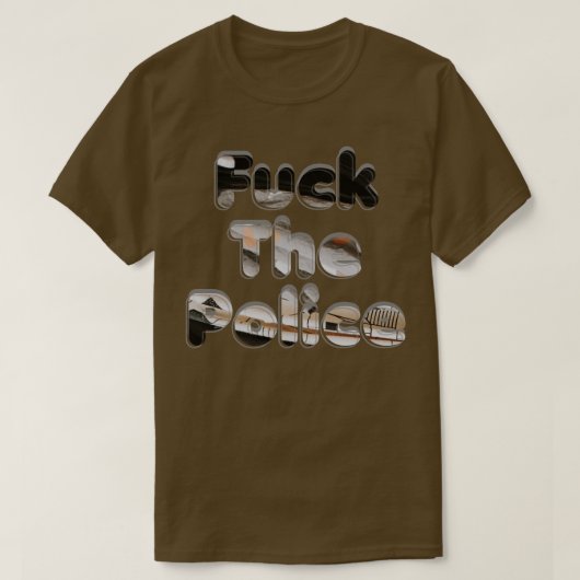 警察 Tシャツ (デザイン正面)