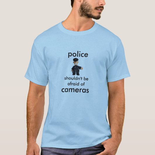 警察 Tシャツ (正面)